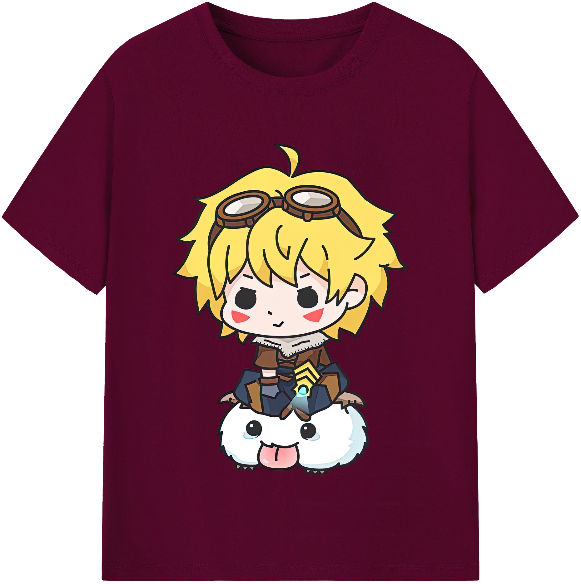 リーグ・オブ・レジェンド League of Legends LOL レディースカジュアルプリントTシャツ（綿100％）